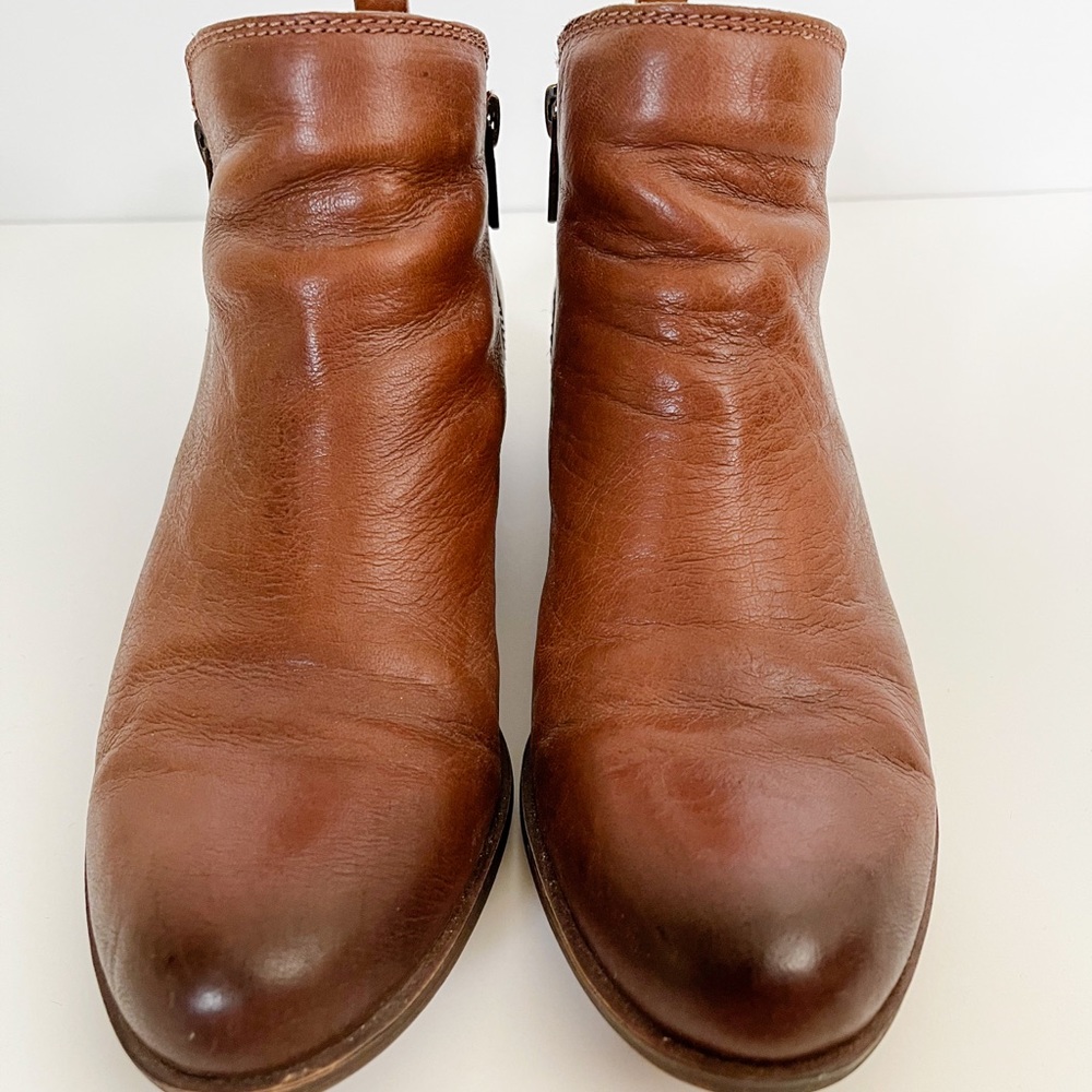 Lucky Brand Leather Ankle Booties